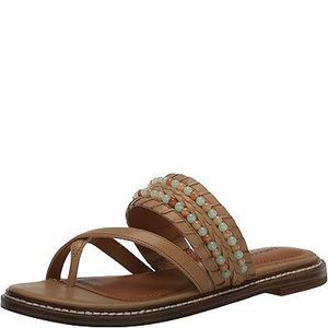 Lucky Brand Women's KAYKEY Flat Sandal, Sandstorm, 9